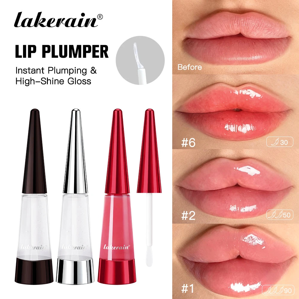 Instant Lip Plumping Gloss for Hydrated and Voluminous Lips