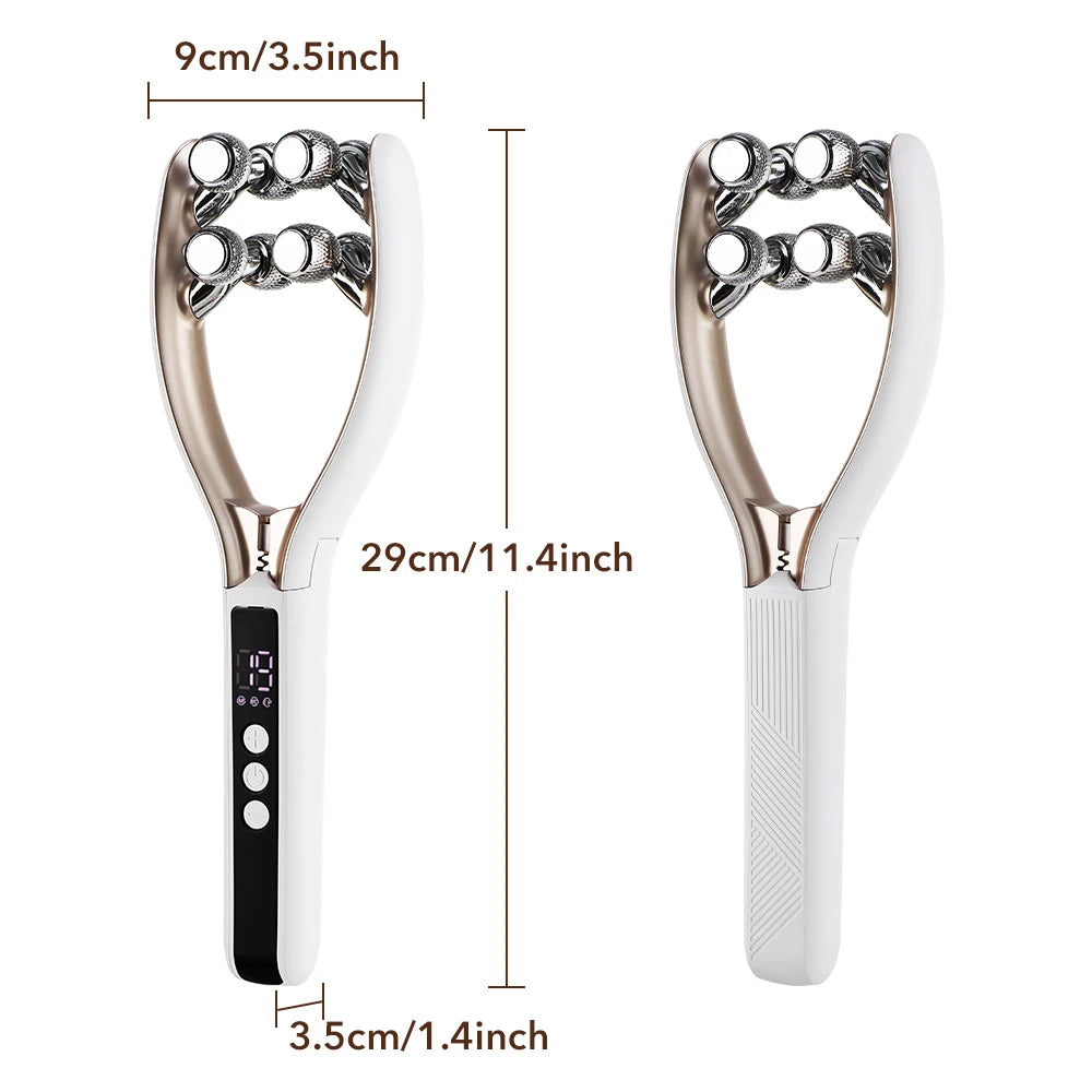 Electric 8-Ball Facial Massager with 3 Vibration Modes for Skin Contouring - 15
