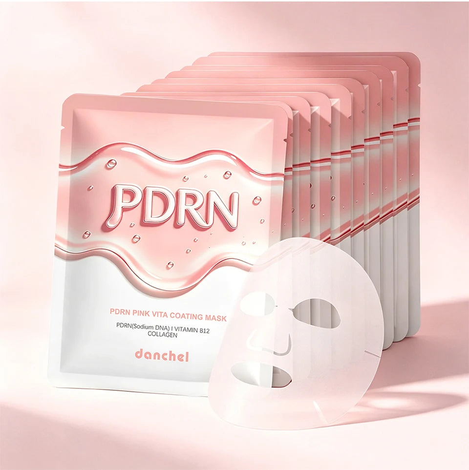 Salmon DNA PDRN Pink Vitamin Hydrating Facial Sheet Mask - 18
