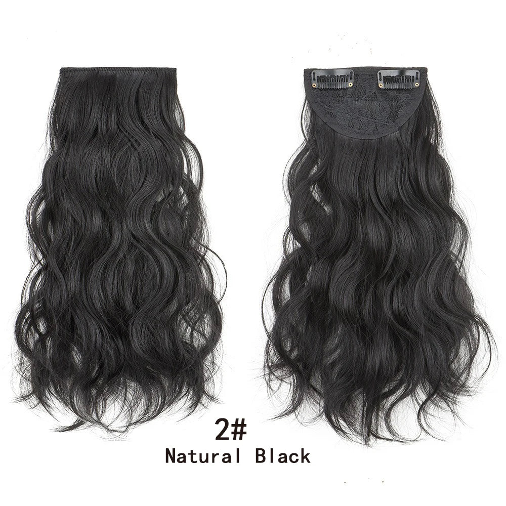 Curly Synthetic Clip-In Hair Extension for Instant Volume - 11