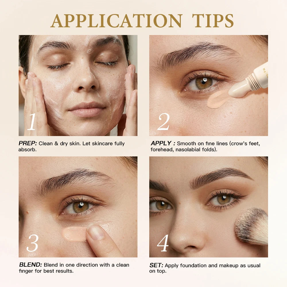 Targeted Fine Line and Pore Blurring Face Primer for Smooth Skin - 12