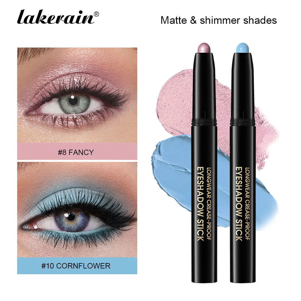 Longwear Waterproof Eyeshadow Pencil for All-Day Smudge-Proof Eye Makeup - 1