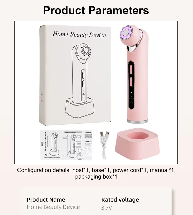 3-in-1 LED Photon Eye Facial Massager for Dark Circles and Fine Lines - 16