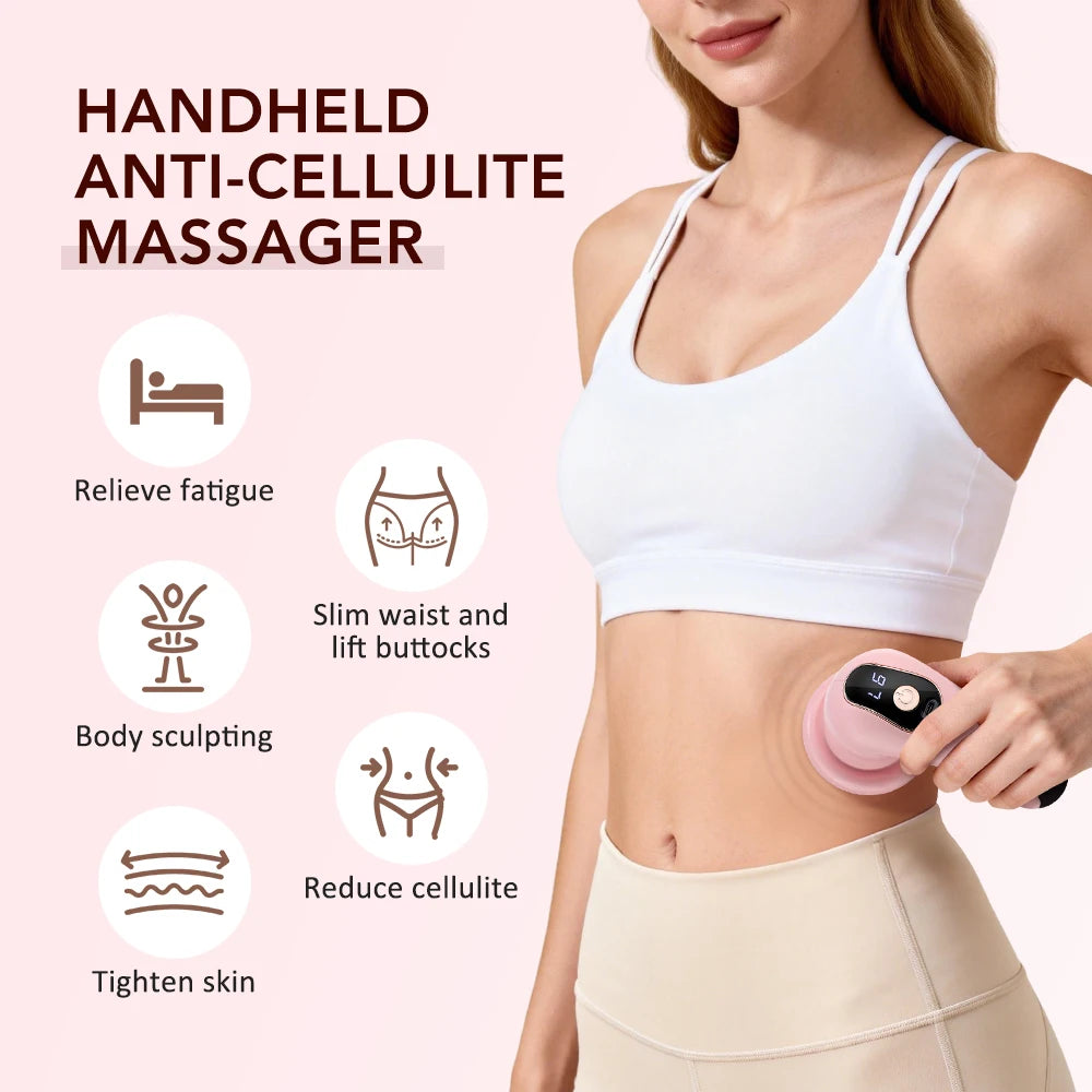 Electric Handheld Body Sculpting Massager for Cellulite and Fat Reduction - 5