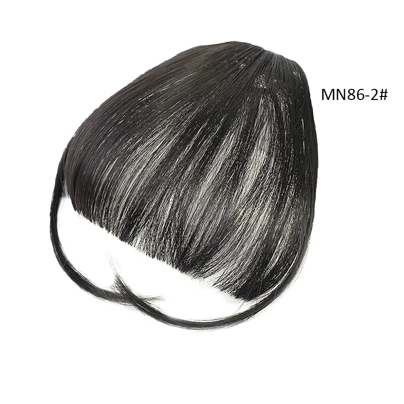 Clip-In Synthetic Wispy Bangs Hair Extension with Temples