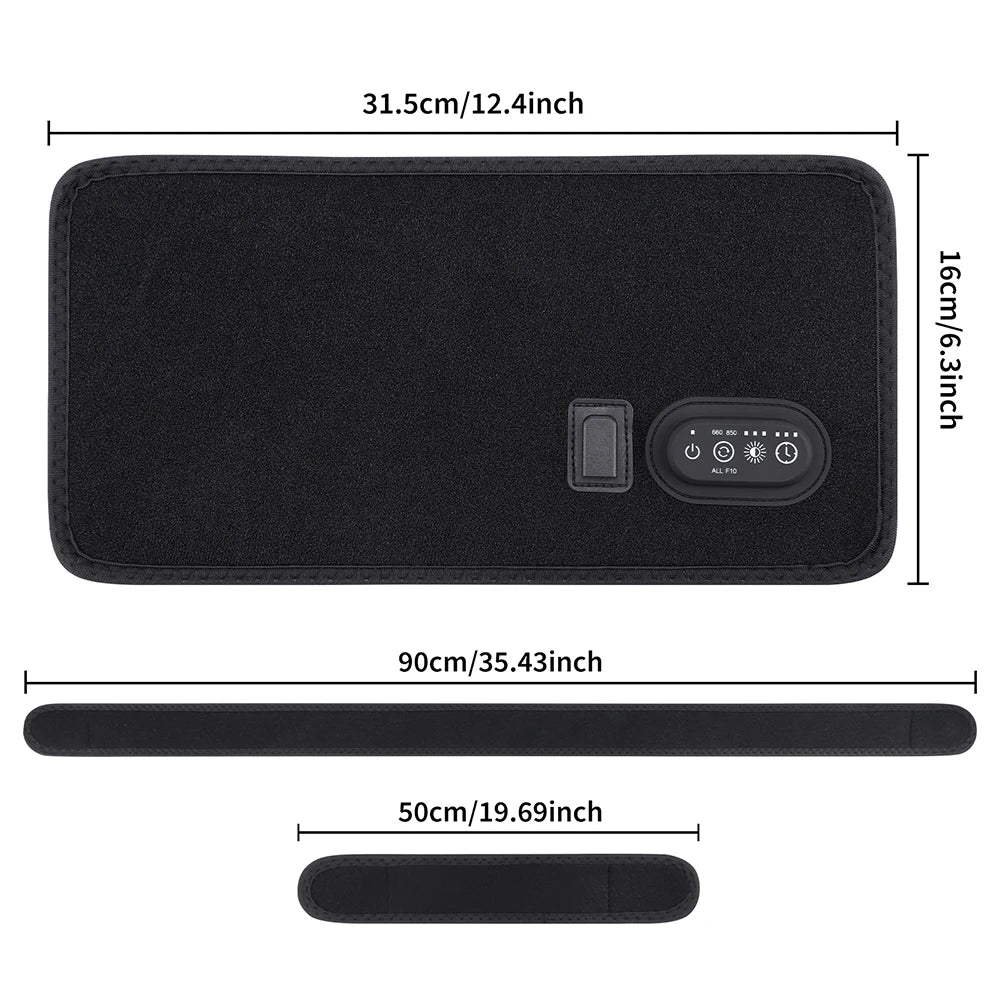 Red and Infrared Light Therapy Belt for Pain Relief and Recovery