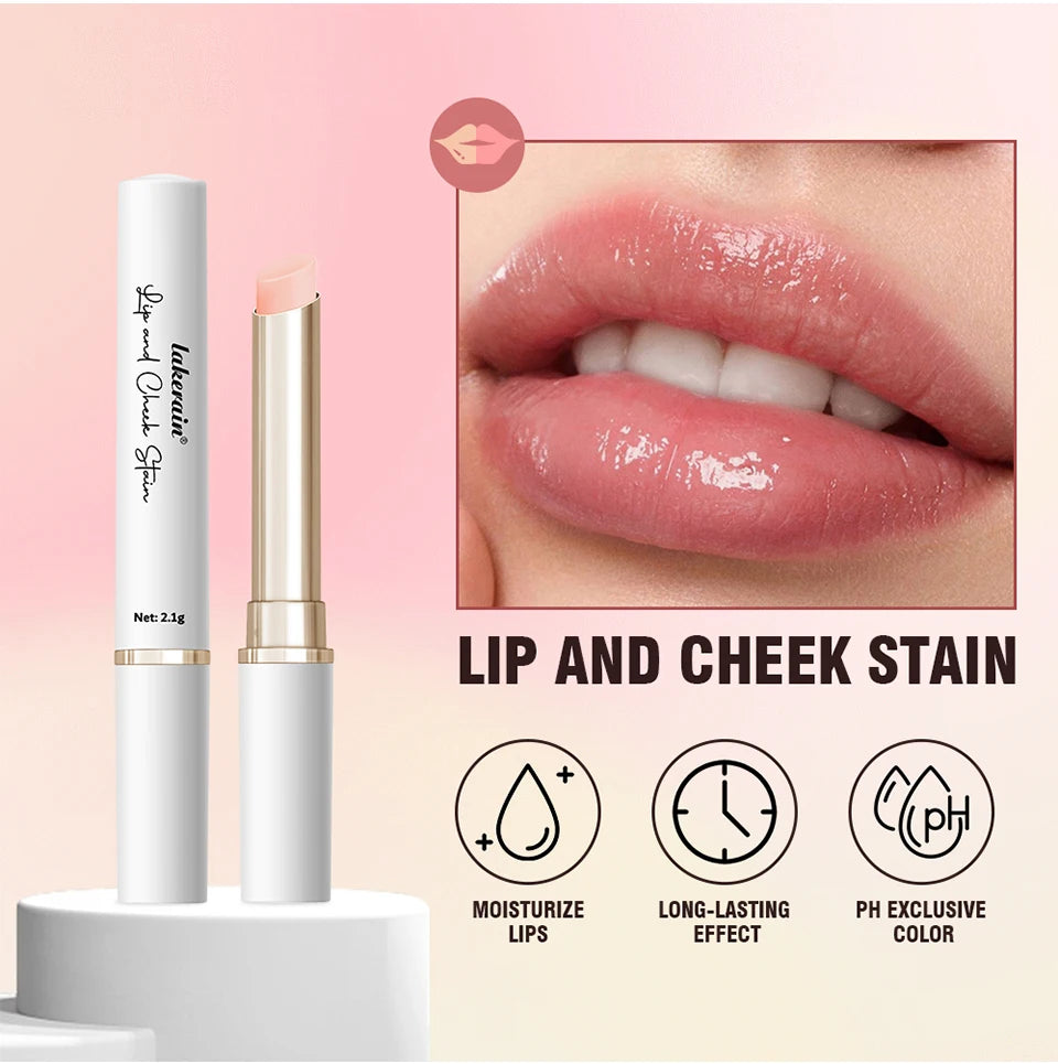 pH-Activated Color-Changing Lip and Cheek Stain Moisturizing Balm - 8