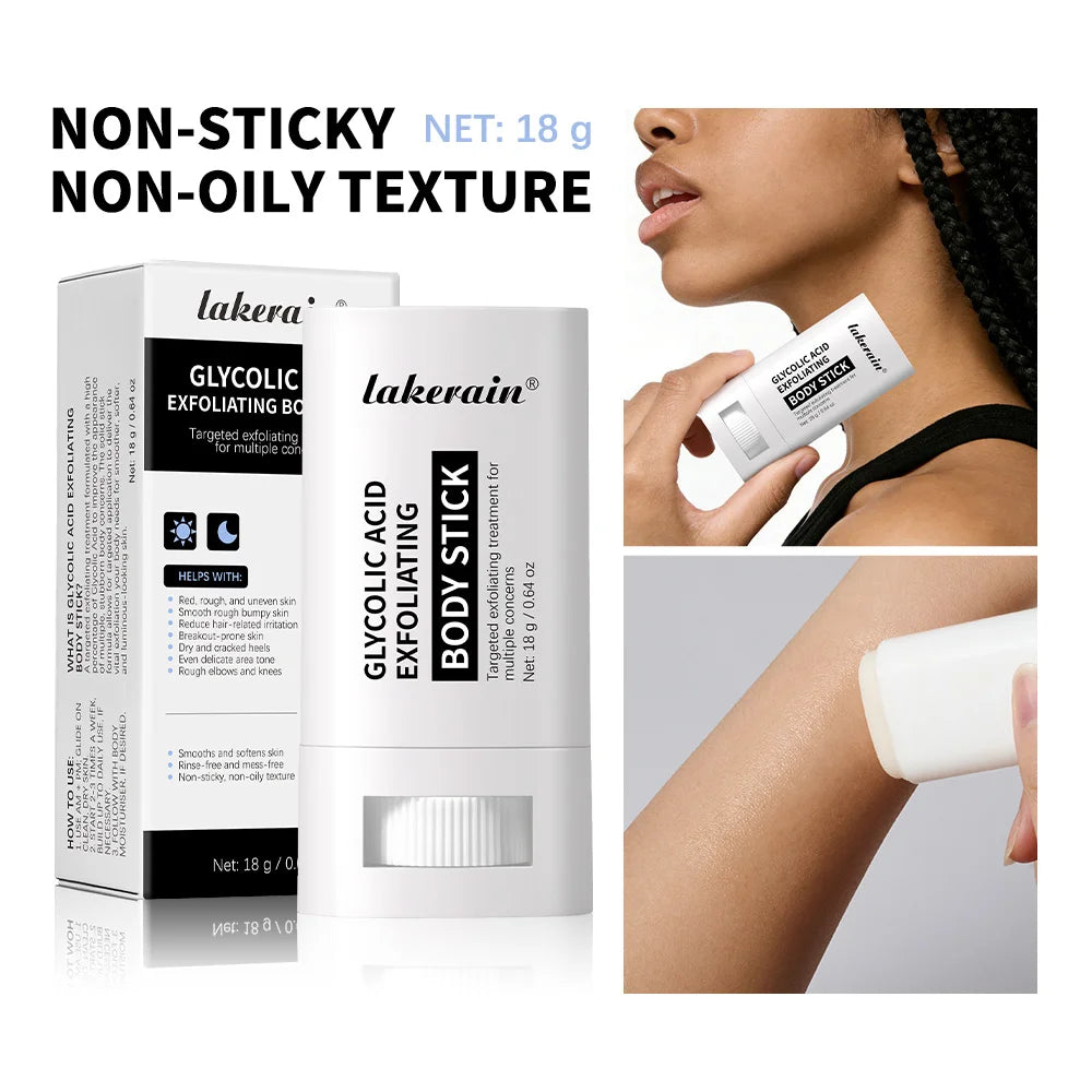 Glycolic Acid Exfoliating Body Stick for Smooth and Radiant Skin - 1