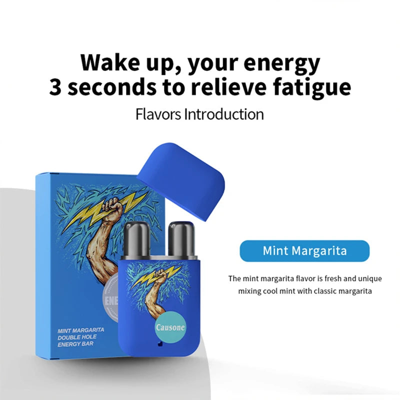 Double Hole Nasal Aromatherapy Inhaler for Refreshing Energy and Focus - 22
