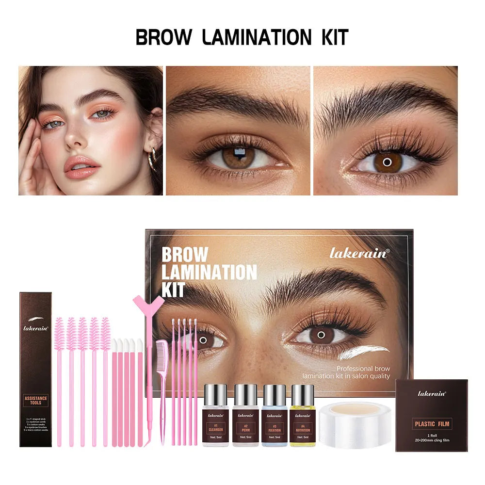 Professional Eyebrow Lamination Kit for Salon Quality Brow Lifting at Home