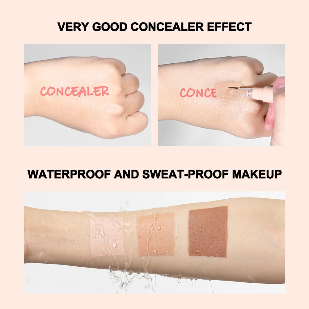 Waterproof Awakening Concealer Click Pen for Natural Brightening Coverage - 6