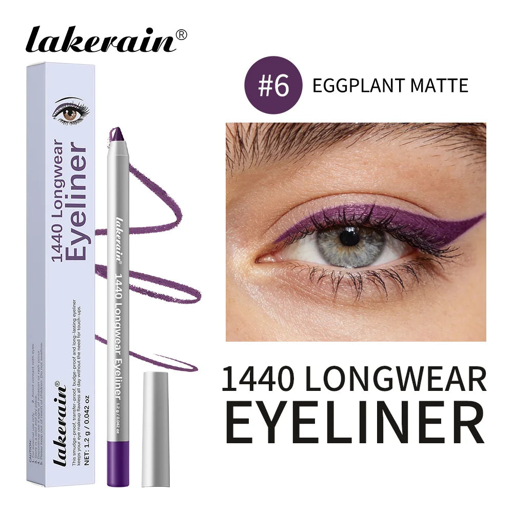 Waterproof Long-Lasting Smudge-Proof Eyeliner Pencil for All Day Wear - 26