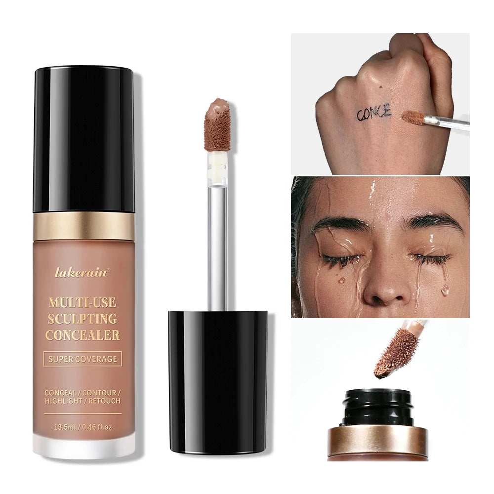 Multi-Use Sculpting Concealer for Full Face Coverage and Contouring - 5