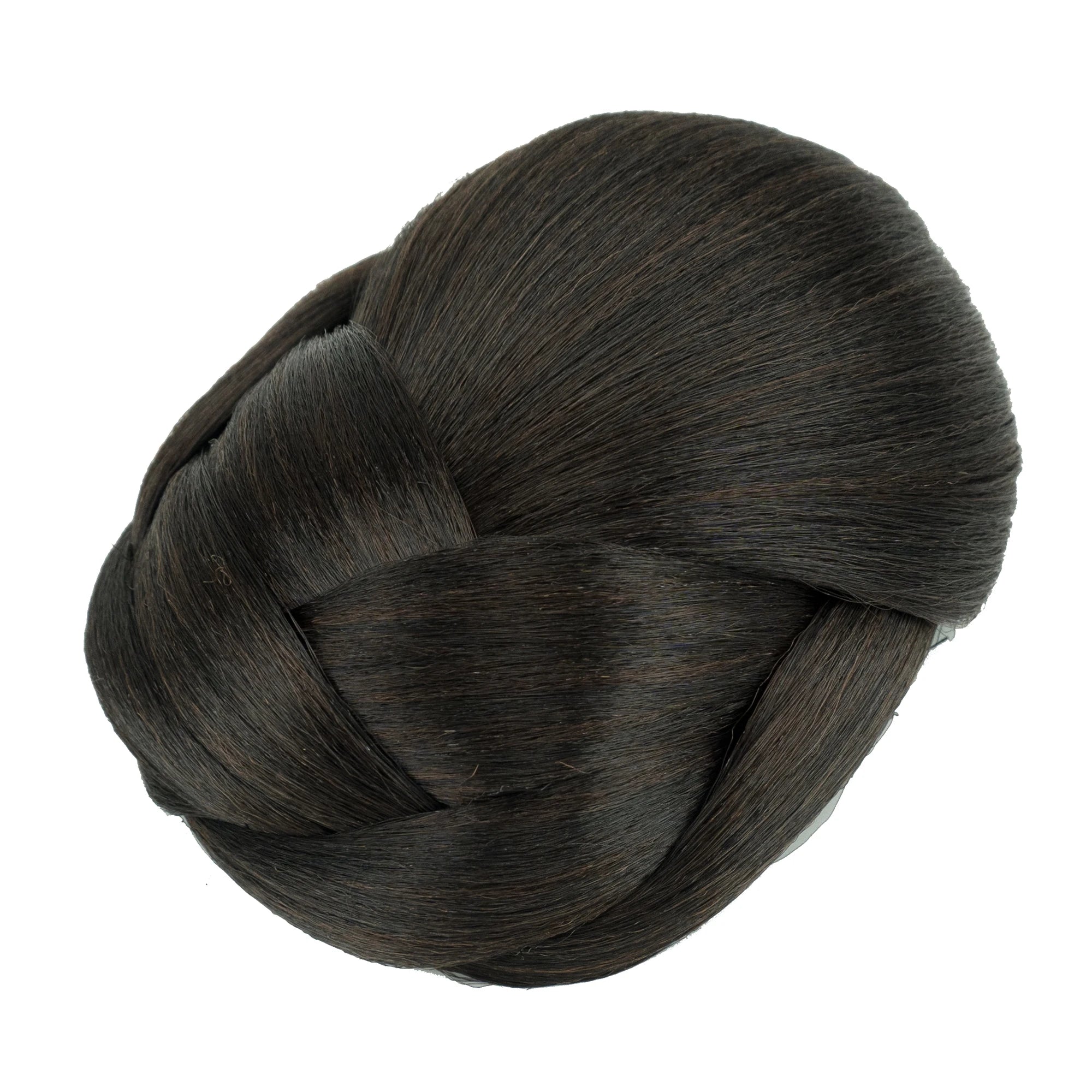Synthetic Braided Chignon Hair Bun for Elegant Updo Hairstyles - 13