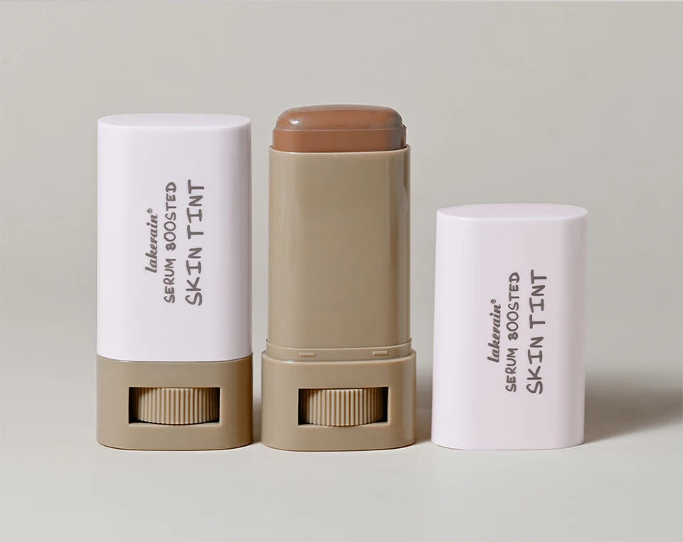 Serum Boosted Skin Tint Foundation Stick for Radiant Hydrating Coverage - 19