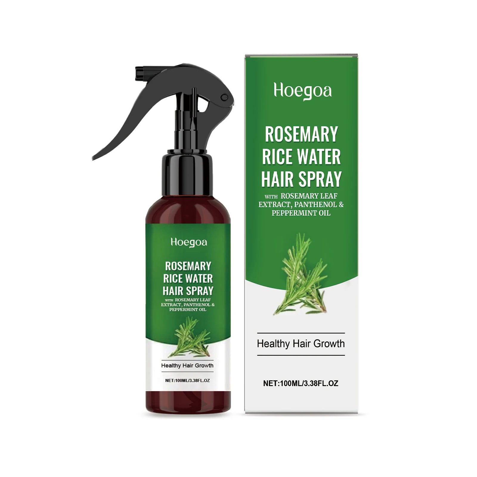 Rosemary Rice Water Hair Spray for Dry Frizzy Hair and Scalp Repair - 20