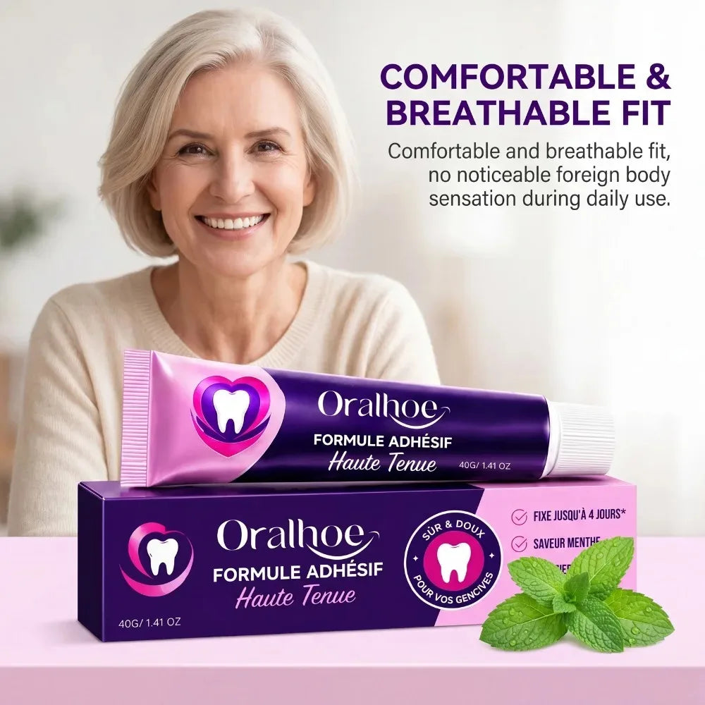 Soft Silicone Denture Reline Cushion and Stabilizing Adhesive Gel - 6
