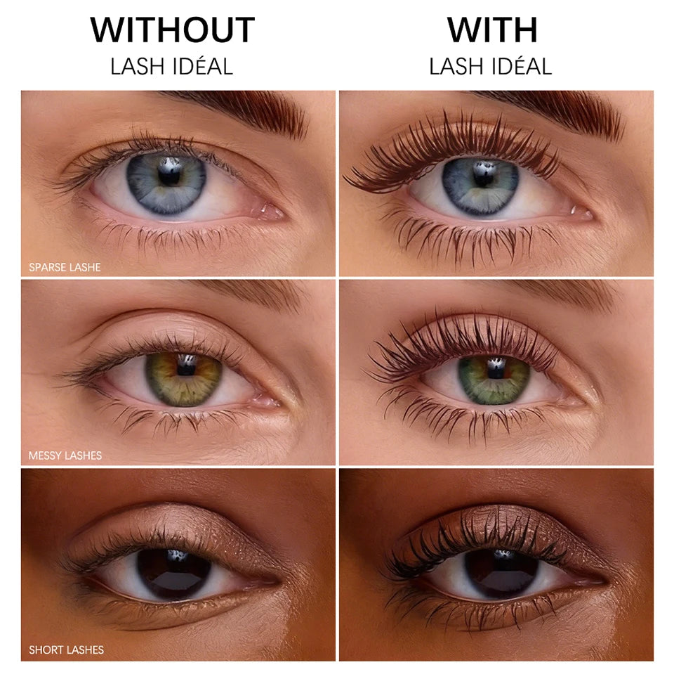 Waterproof Lengthening and Volumizing Mascara for Long Lasting Defined Lashes