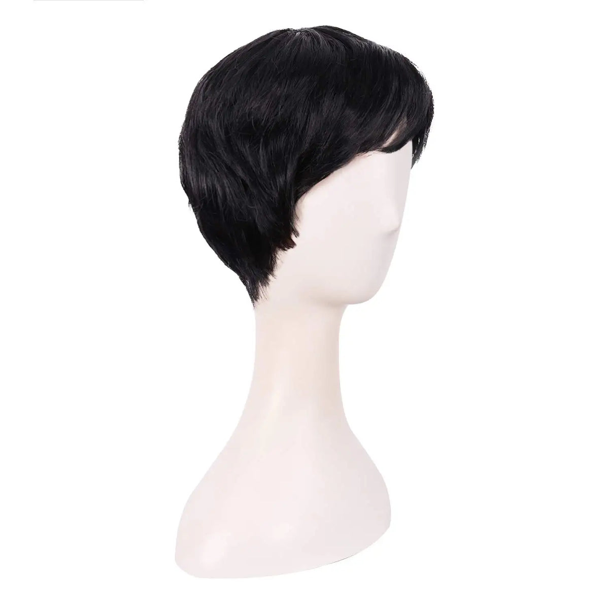 Short Curly Synthetic Hair Wig for Daily Use