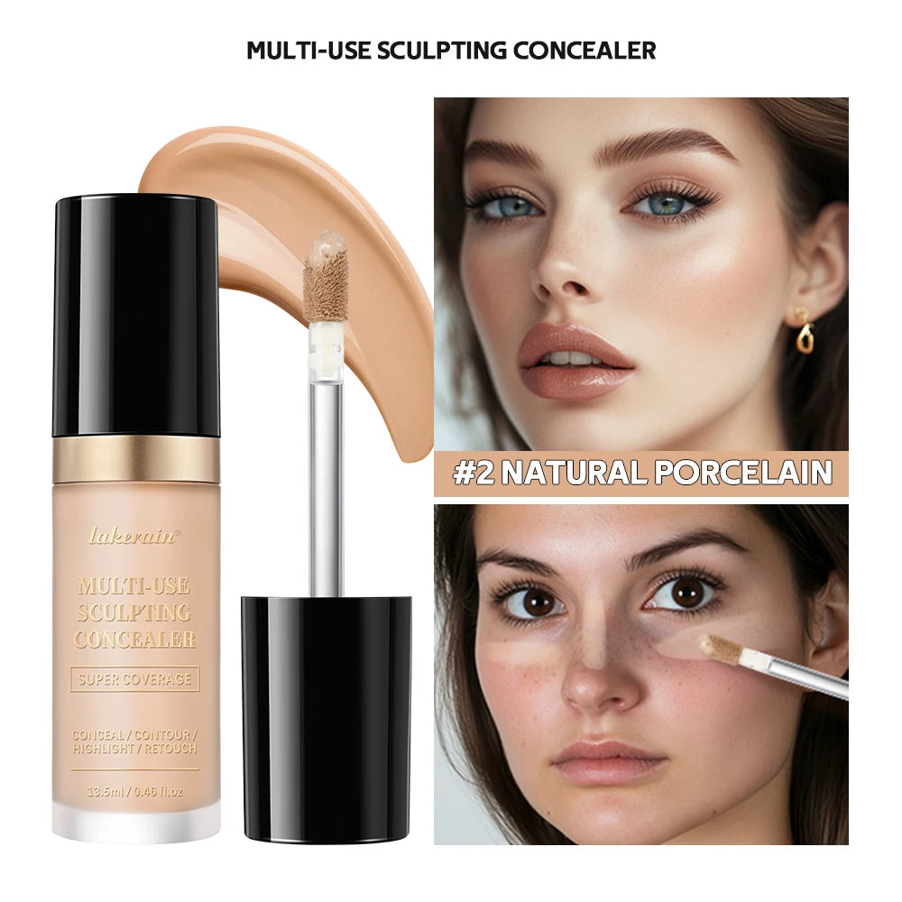 Multi-Use Sculpting Liquid Concealer for Full Face Coverage and Contouring - 22