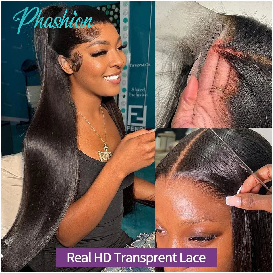13x6 Transparent Lace Frontal for Natural Hairstyles