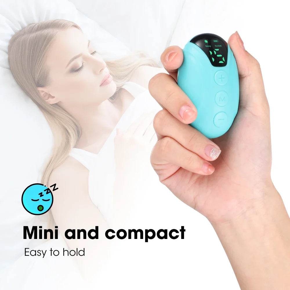 Handheld Micro-current Sleep Aid Device for Insomnia and Anxiety Relief