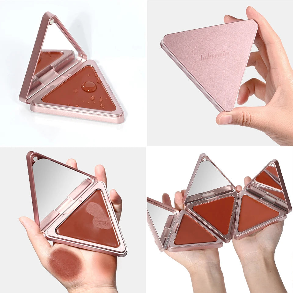 Matte Satin Cream Blush for Long-Lasting Natural Glow and Oil Control - 20
