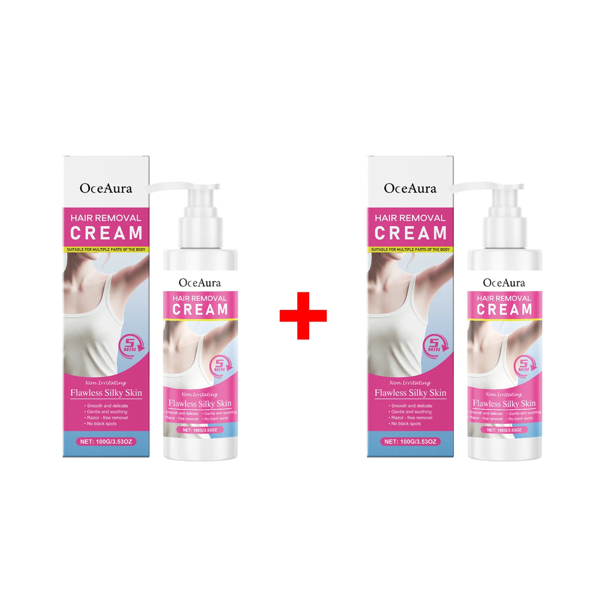 Painless Full Body Hair Removal Cream for Smooth and Sensitive Skin