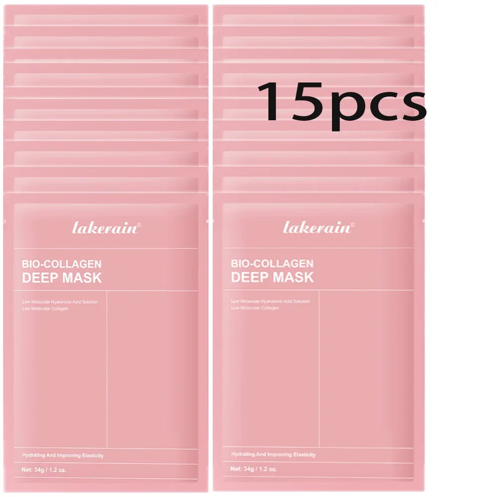 Bio-Collagen Deep Hydrating Face Mask for Pore Tightening and Glow - 19