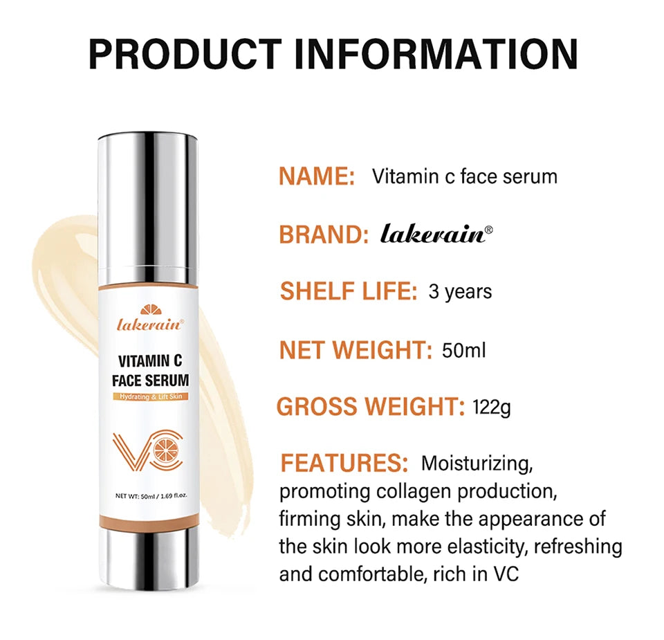 Brightening Vitamin C Face Serum for Hydrated and Firm Skin - 13