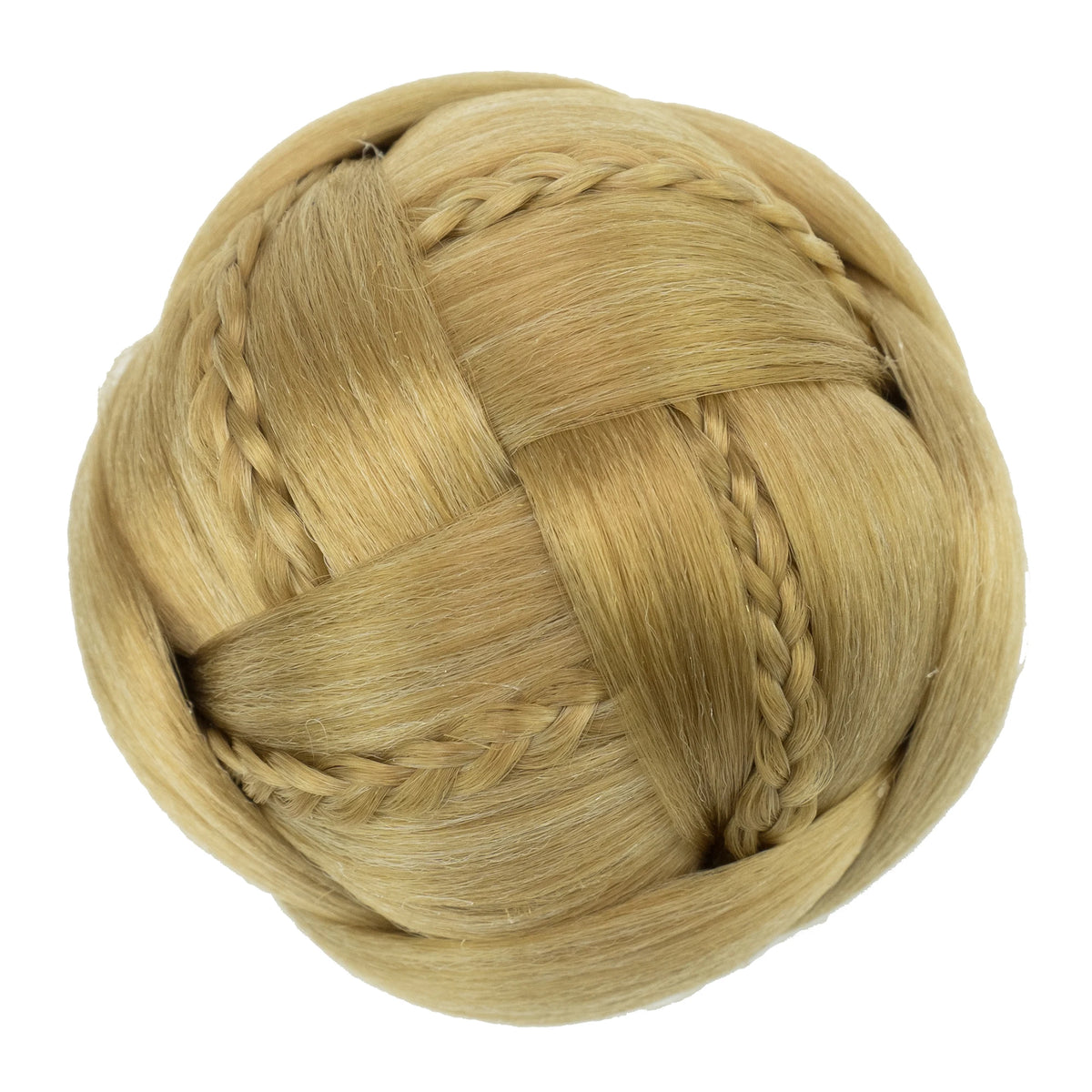 Braided Synthetic Hair Bun Updo Extension