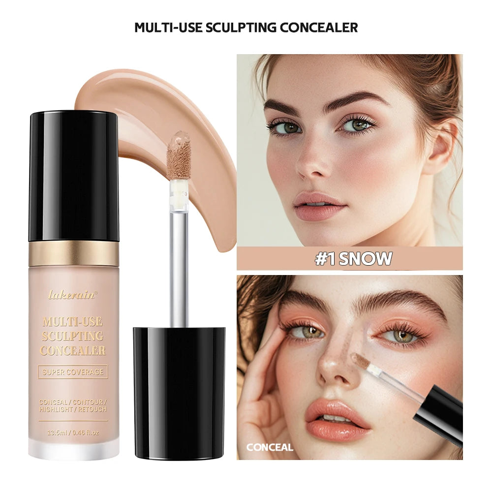 Multi-Use Sculpting Liquid Concealer for Full Face Coverage and Contouring - 21