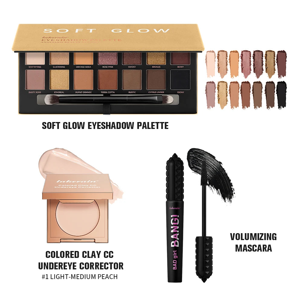 3-Piece Eye Makeup Kit for Flawless Coverage and Defined Lashes - 5