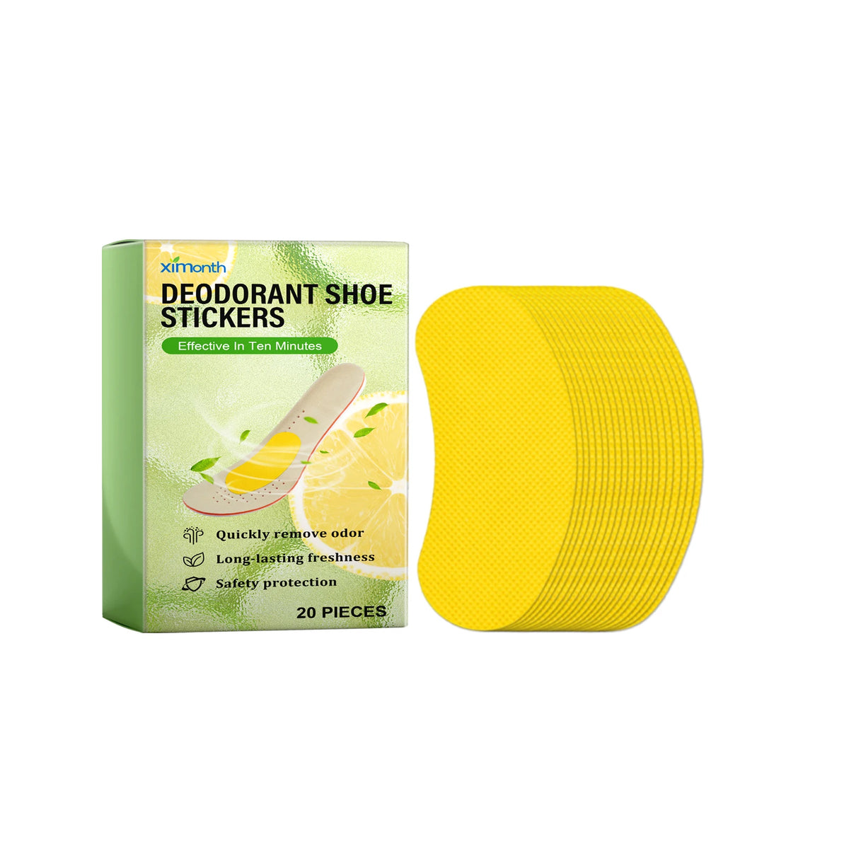 Deodorant Shoe Odor Removal Patches for Daily Freshness