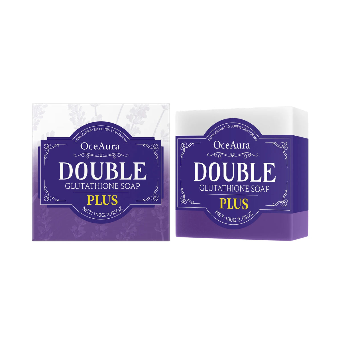 Lavender Brightening Cleansing Soap Bar for Soft and Fragrant Skin
