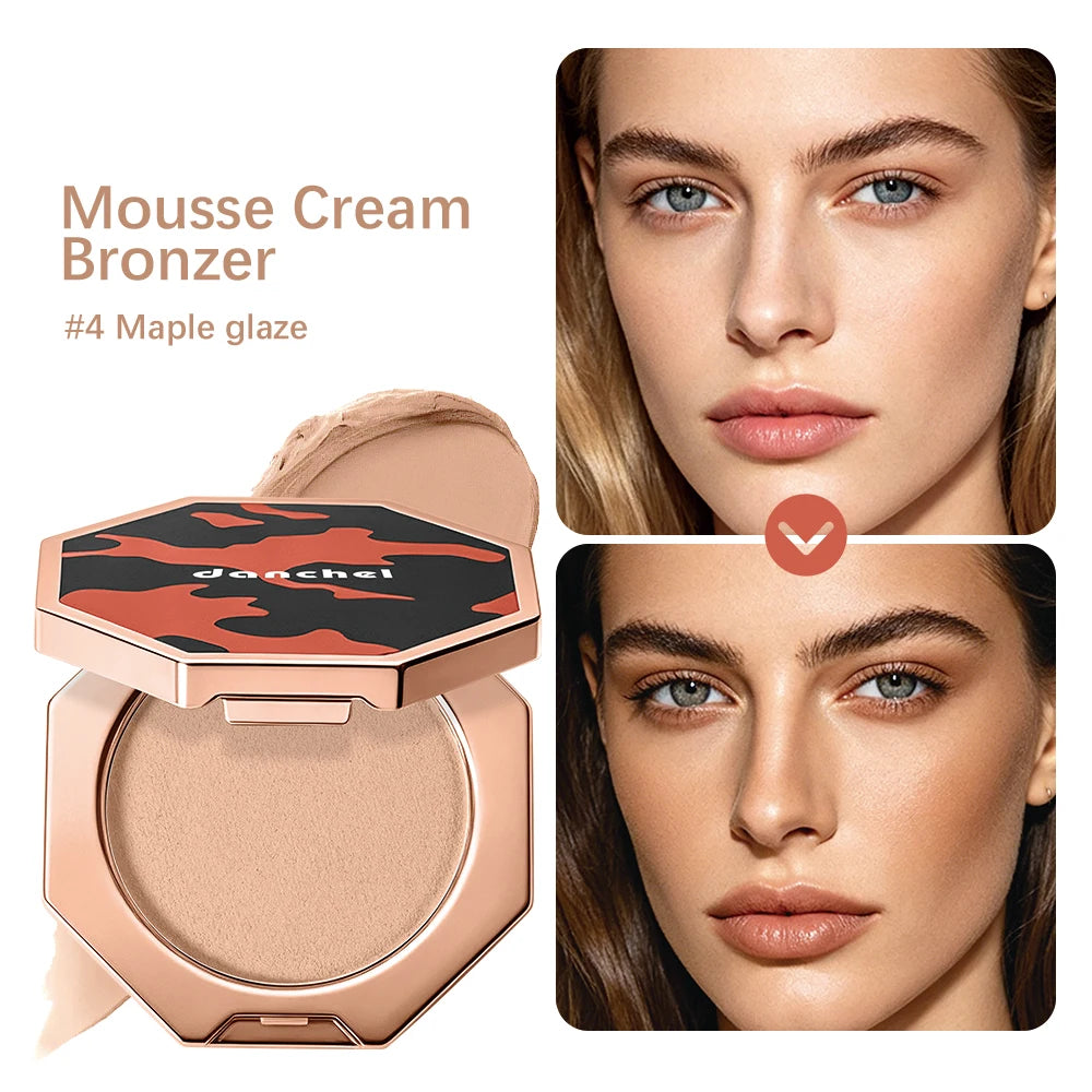 Long-Lasting Cream Mousse Bronzer for Natural Sculpting and Definition - 1