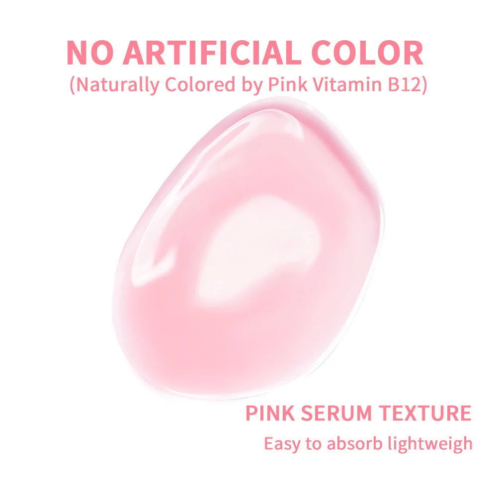 Salmon PDRN Pink Peptide Facial Serum for Radiant Glass-Like Skin