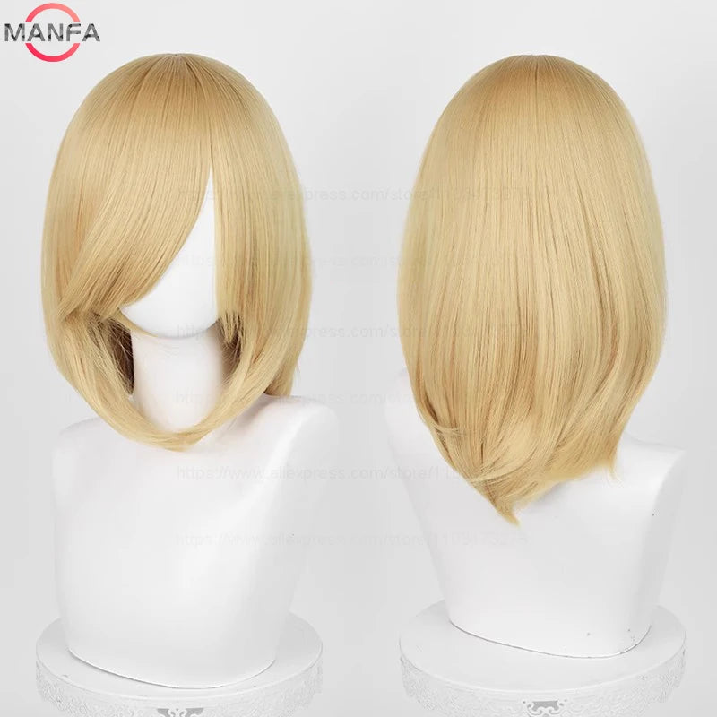 40cm Heat Resistant Anime Cosplay Wig - 5