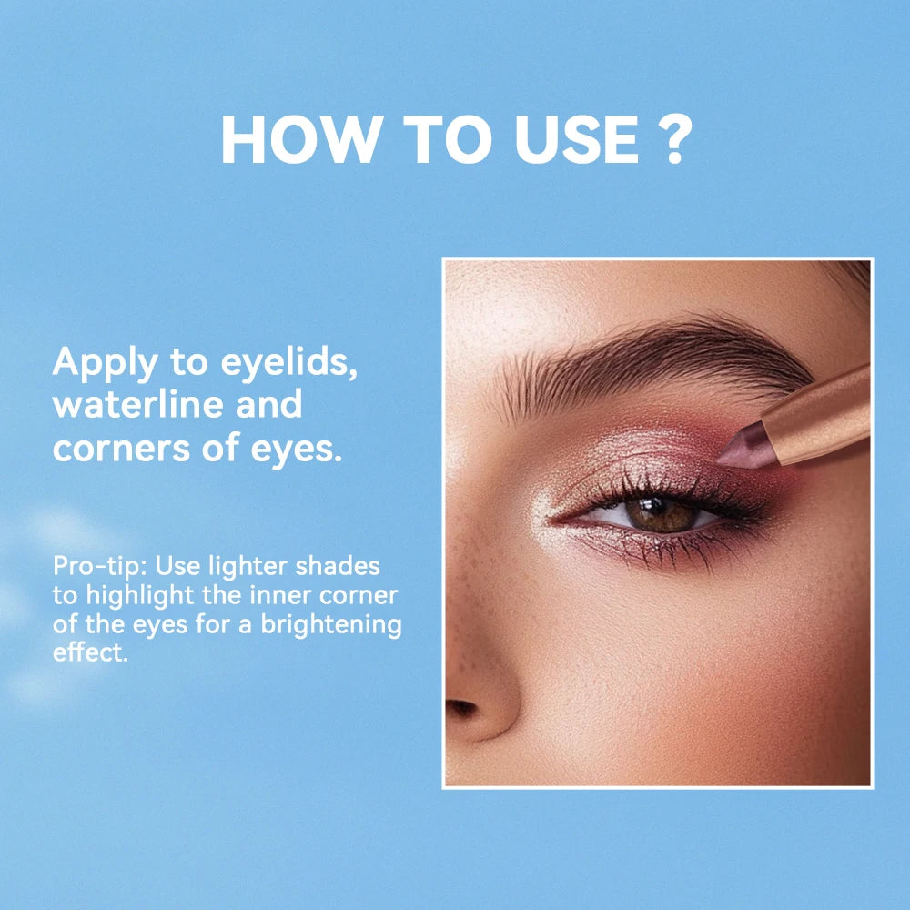 Long-Lasting Smudge-Proof Eyeshadow Stick for All-Day Wear - 5