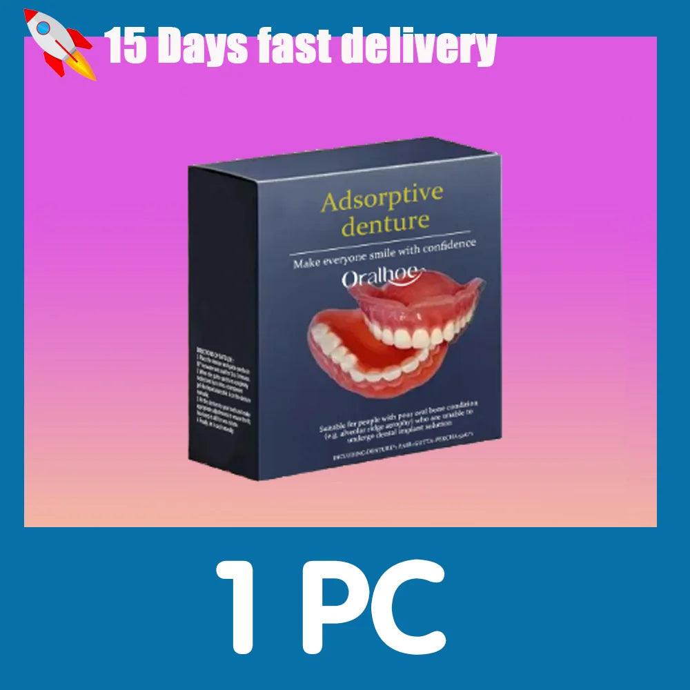 Comfortable Silicone Denture Set for Natural Smile and Daily Use - 7