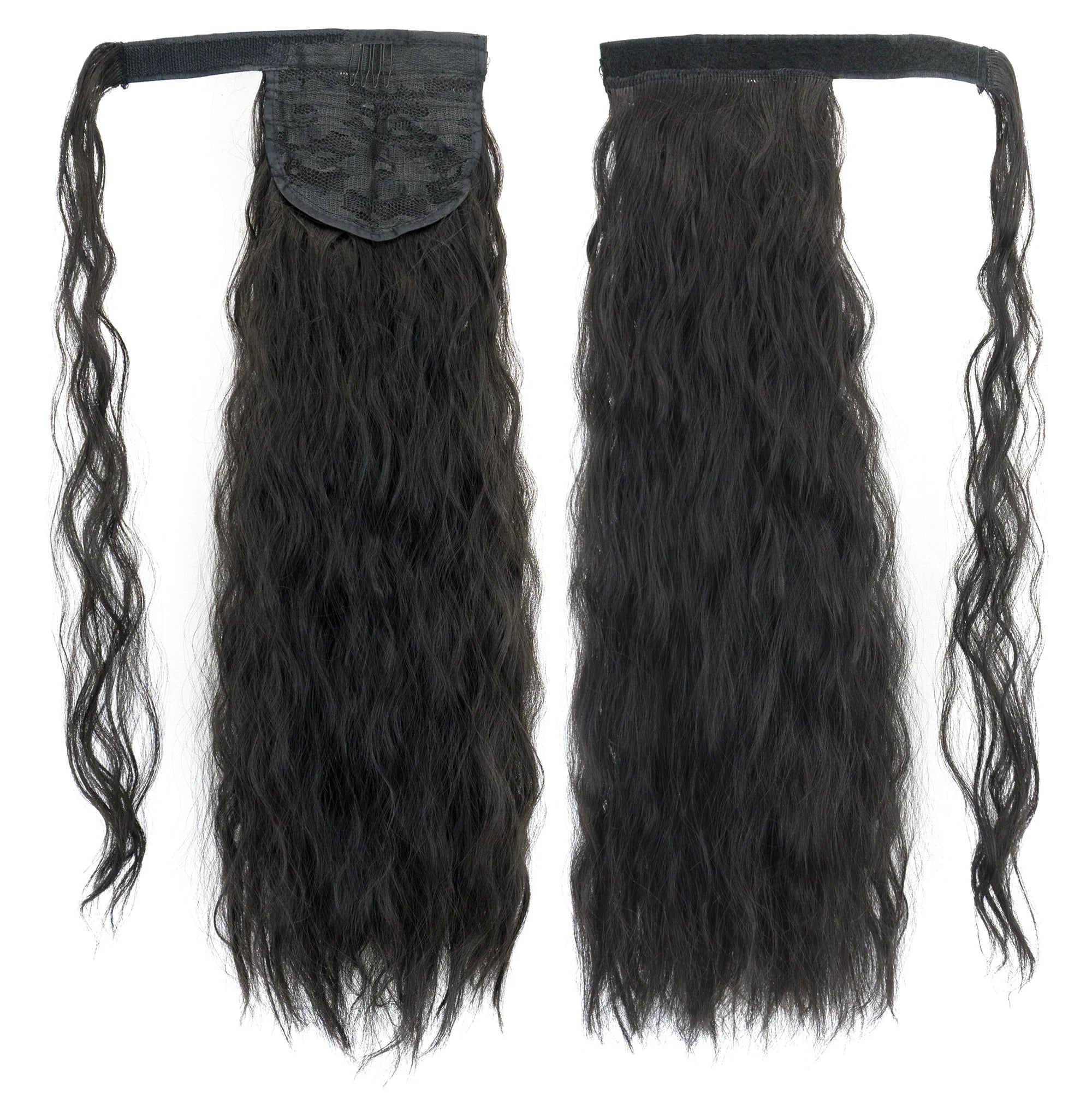 Long Kinky Curly Wrap Around Ponytail Extension for Instant Volume - 16