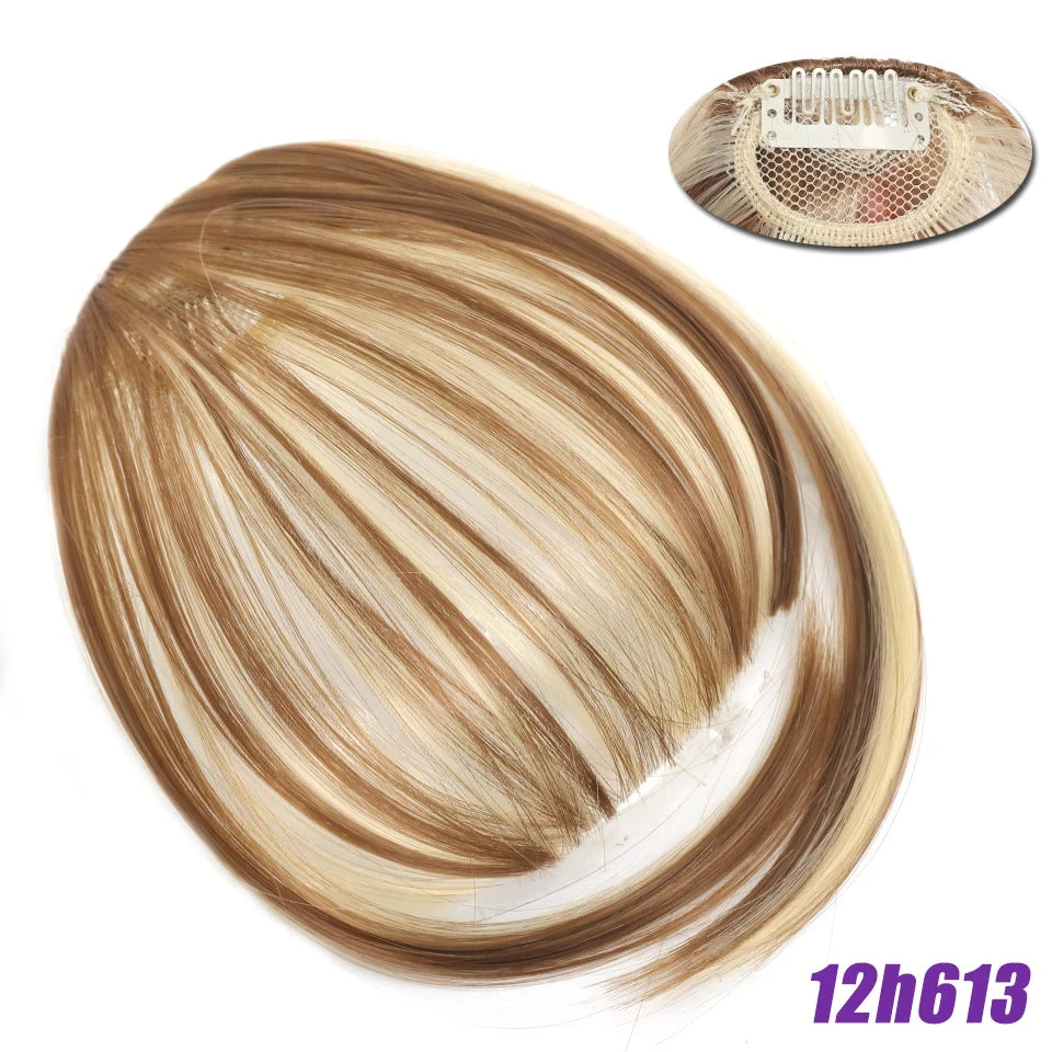 Clip In Air Bangs for Natural Hair Volumizing and Face Framing - 18