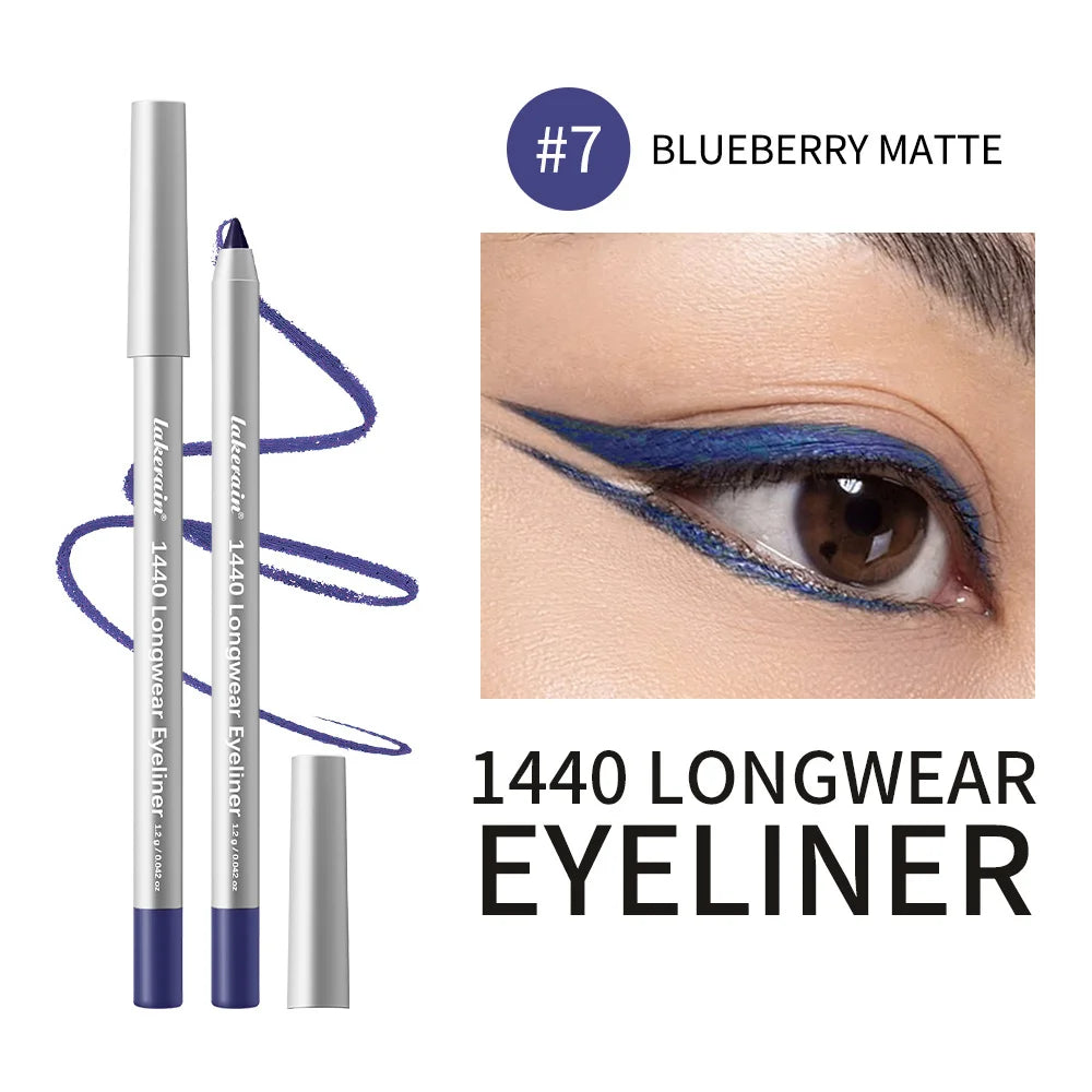 Waterproof Long-Lasting Eyeliner Pencil for Precise Smokey Eye Makeup