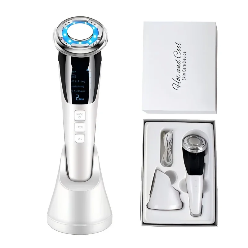 5-in-1 Micro-Current LED Facial Lifting and Skin Tightening Massager - 17