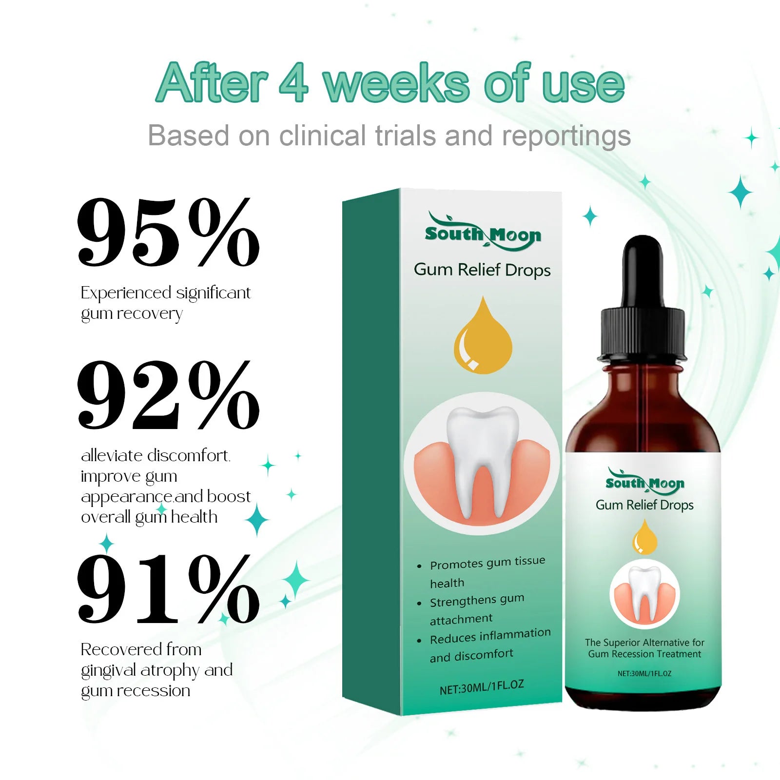 Natural Herbal Toothache and Gum Relief Drops for Oral Health Care - 3