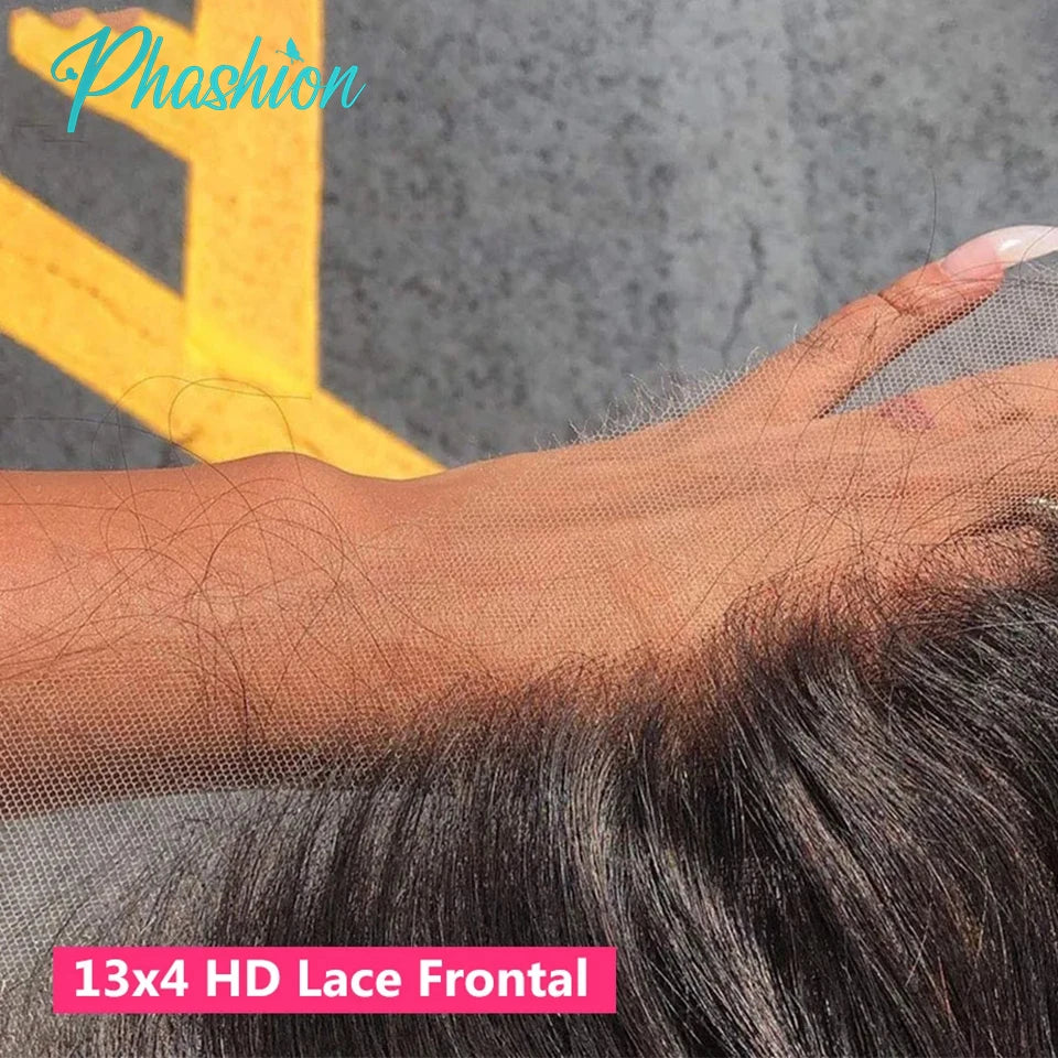 Straight Human Hair Lace Closure and Frontal Piece - 8