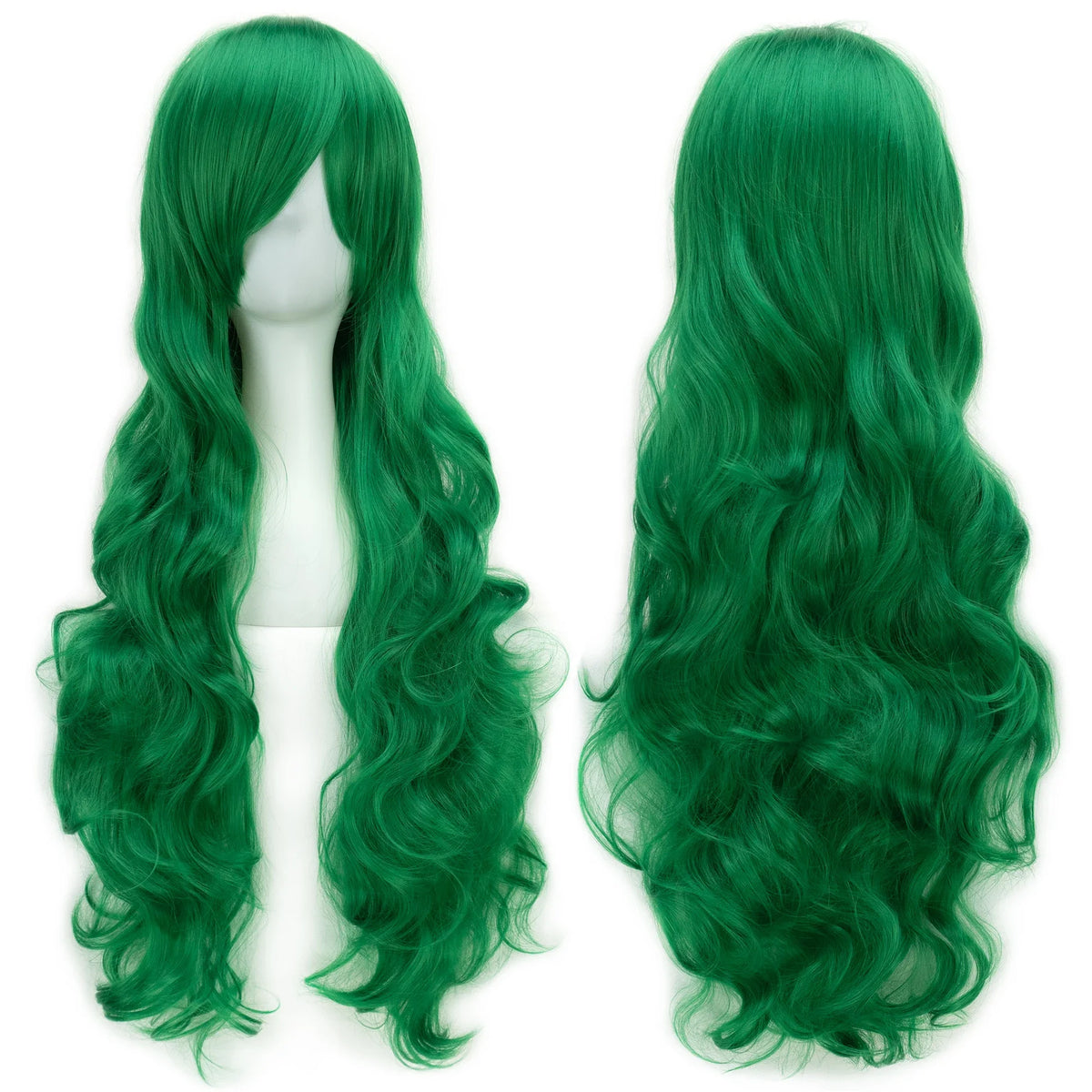 Long Curly Heat-Resistant Synthetic Cosplay Wig for Costume Parties