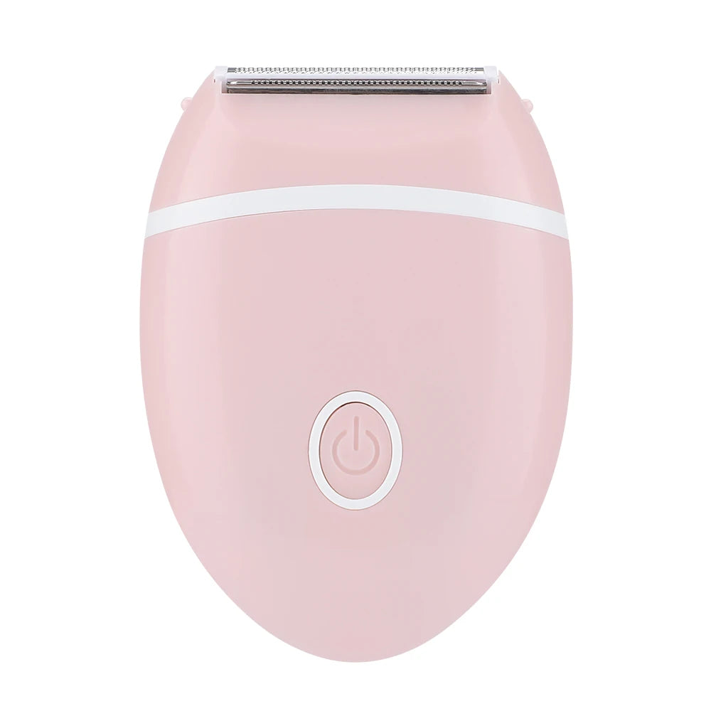 Compact 3-in-1 Electric Lady Shaver for Painless Full Body Hair Removal