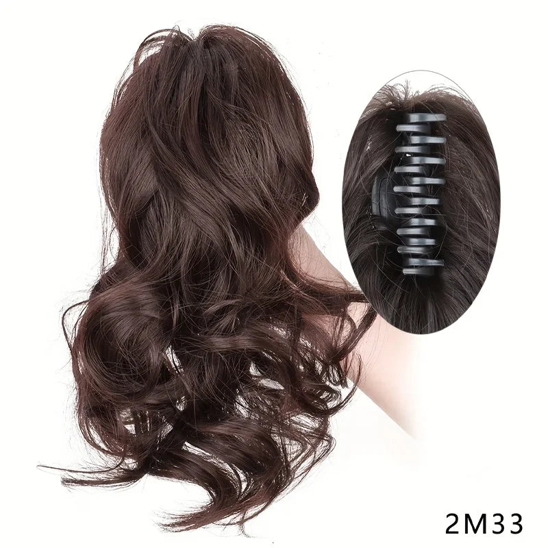 12-Inch Curly Claw Clip Ponytail Extension