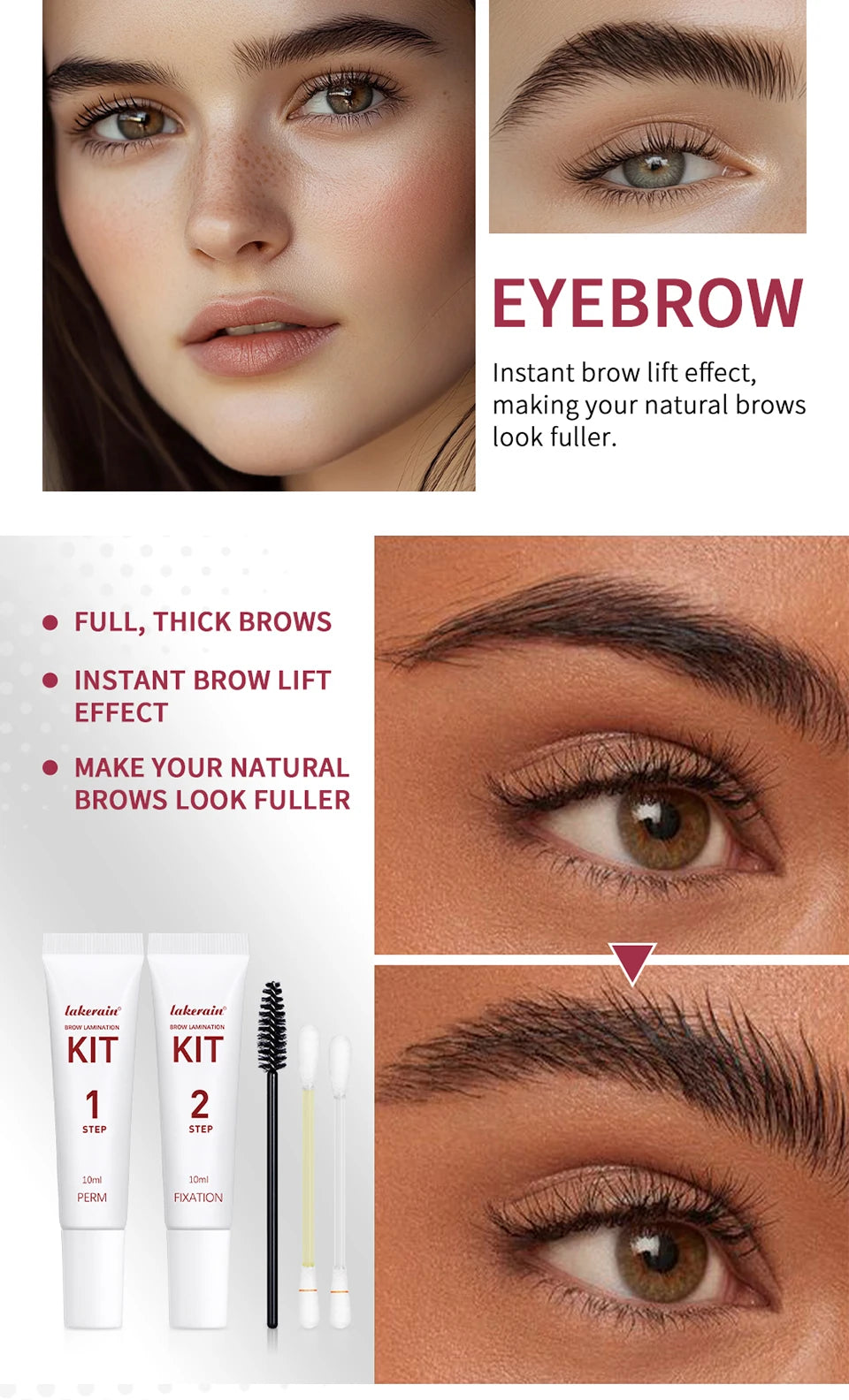 Professional Eyebrow Lamination Kit for Perfect Brow Lifting and Shaping